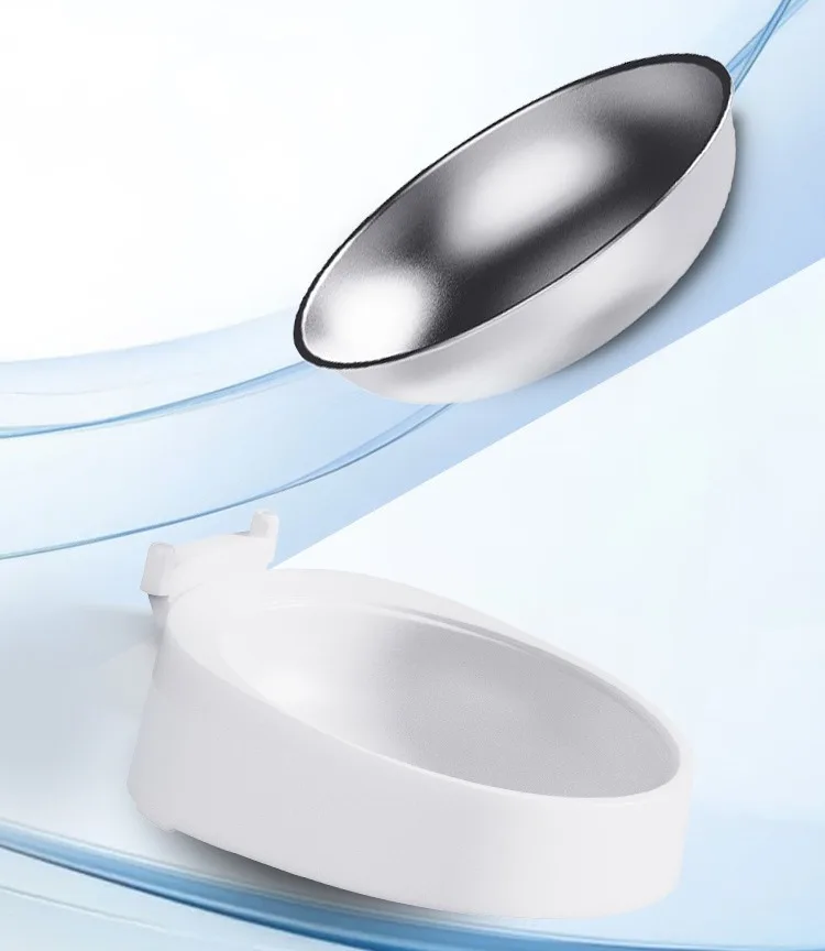 Detachable 304 stainless steel bowl and holder of the automatic pet feeder