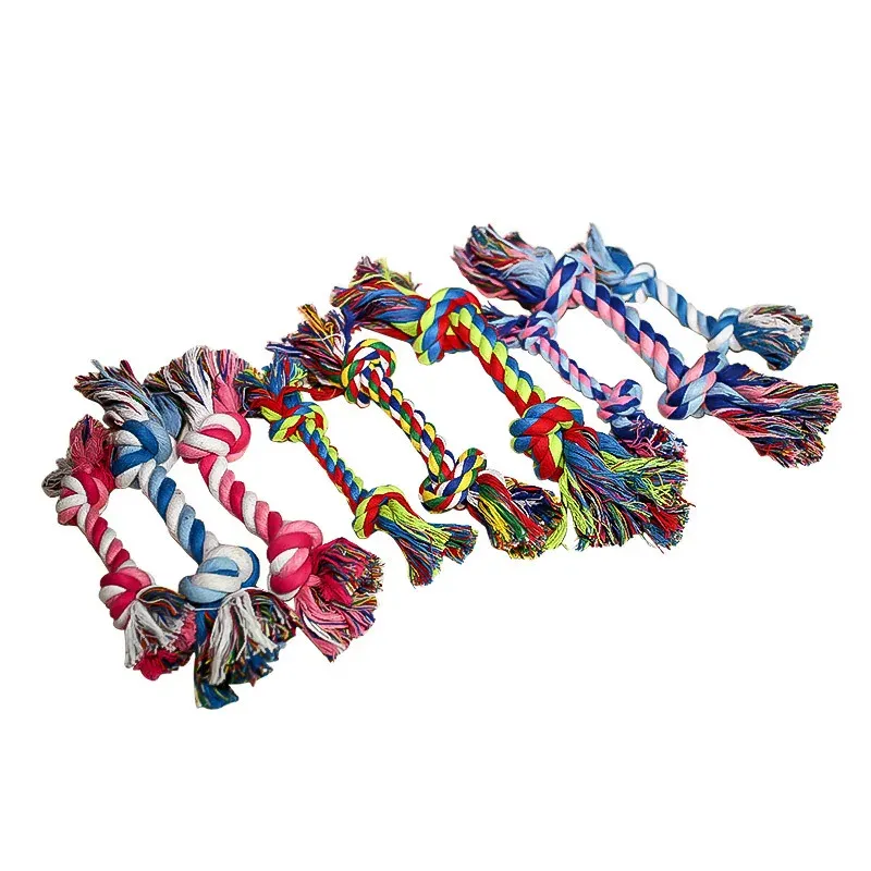 Cotton Rope Dog Chew Toy — Double Knot