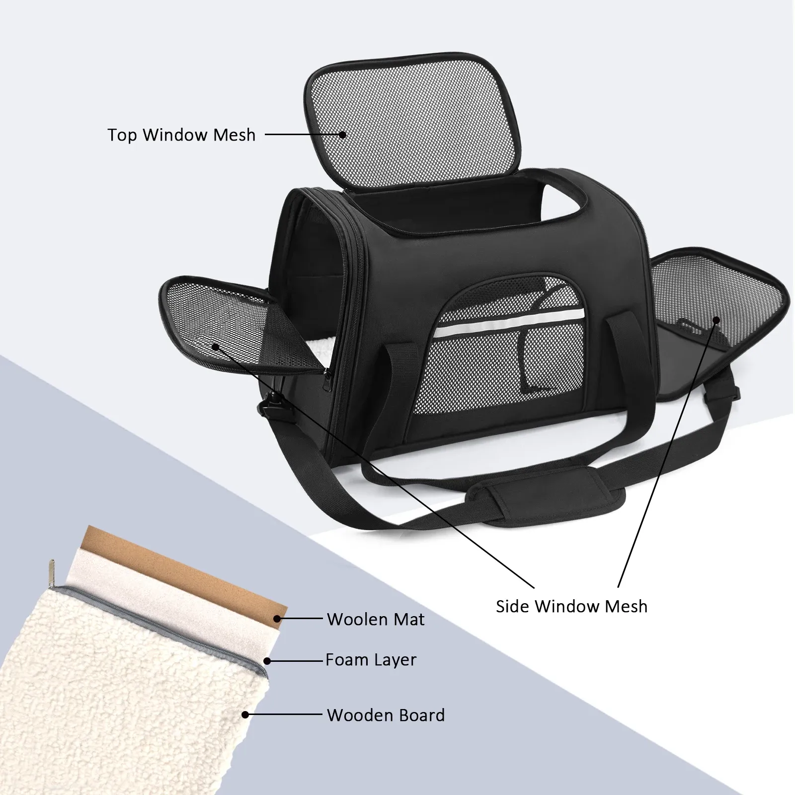 Expandable Airline Pet Carrier