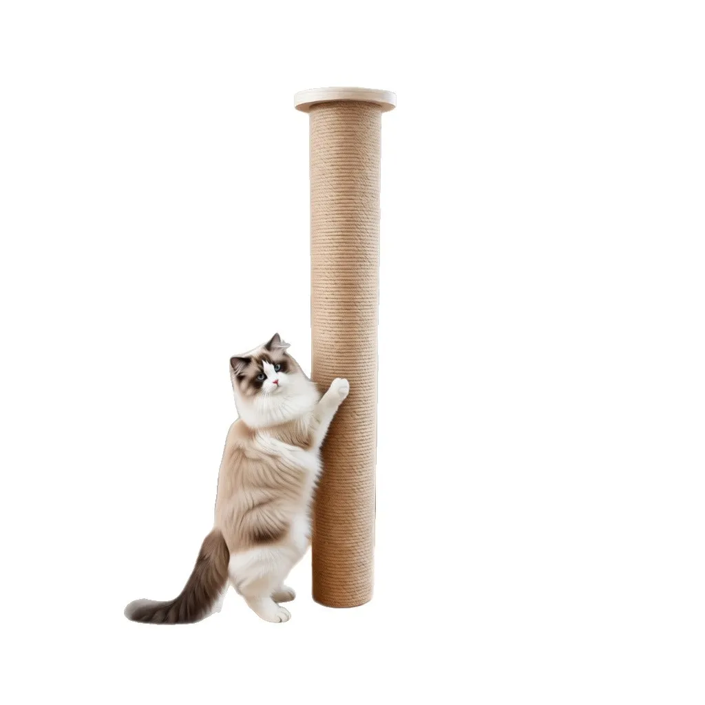 Pine & Jute Cat Scratching Post