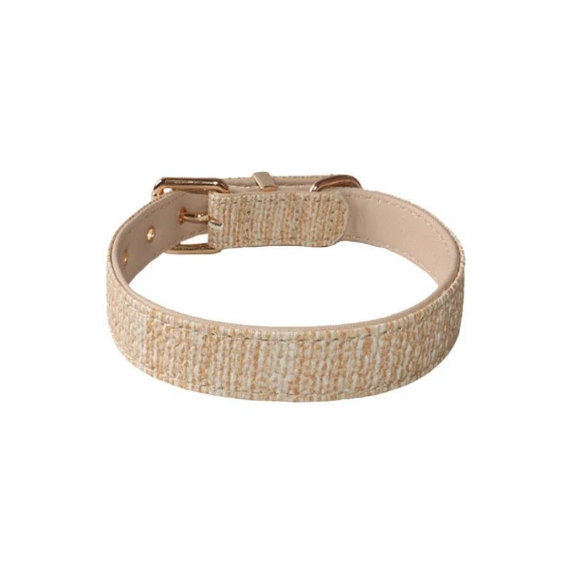 PU Leather Dog Collar & Leash Set