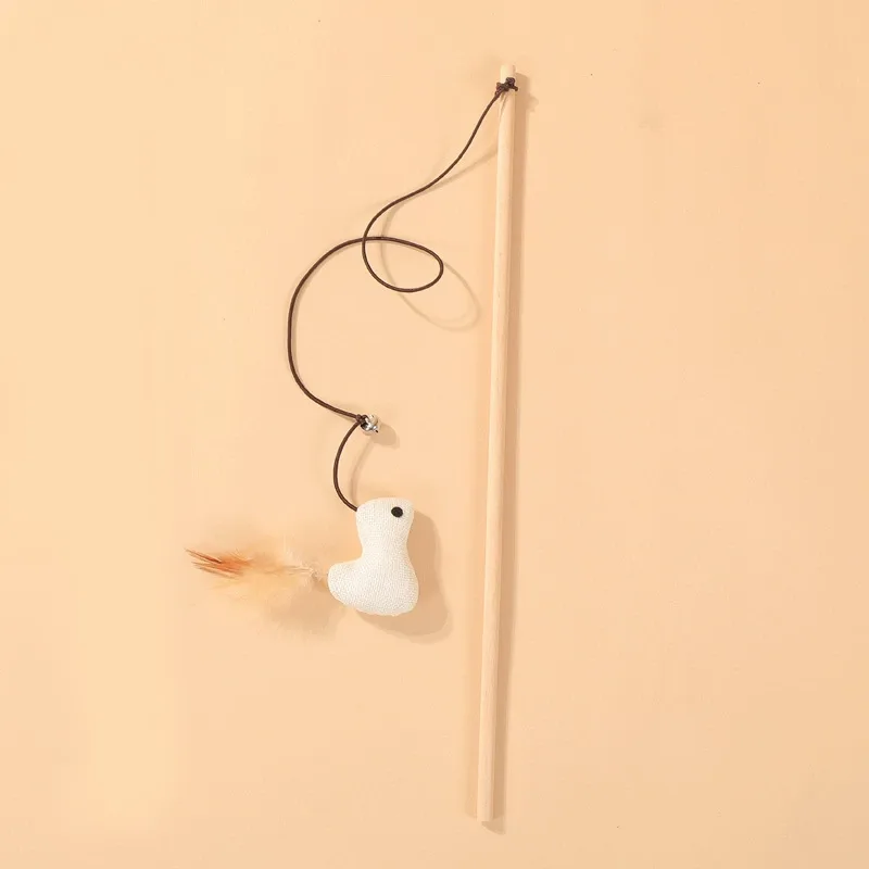 Wooden Cat Wand — Chick